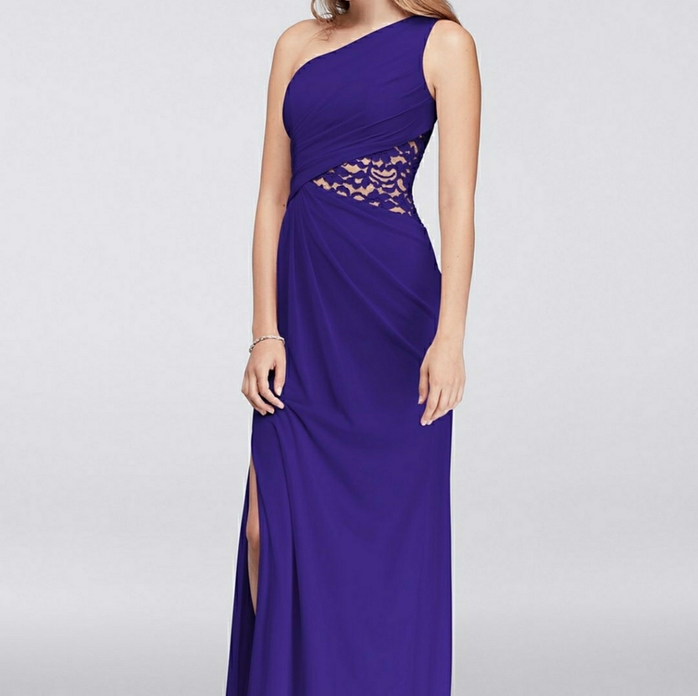 David's Bridal Bridesmaid Formal Dress F19419 NWT